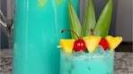 Delicious Blue Hawaiian Party Punch Recipe