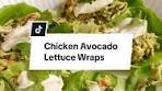 Delicious Chicken Avocado Salad Lettuce Wraps