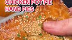 Delicious Chicken Pot Pie Hand Pies with Puff Pastry