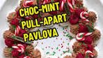 Delicious Choc-Mint Pull-Apart Pavlova Recipe for Christmas