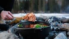 Delicious Dutch-Oven Campfire Lasagna