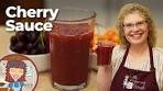 Delicious Fresh Cherry Sauce | Quick and Easy Homemade ...