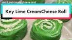 Delicious Key Lime Cream Cheese Rolls Recipe