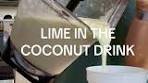 Delicious Lime in the Coconut Summer Drink Recipe