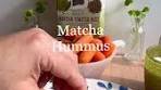Delicious Matcha Toasted Rice Hummus Recipe