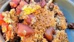 Delicious Mulled Wine Pear Crumble Recipe