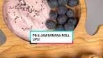Delicious PB & Jam Banana Roll Ups Recipe