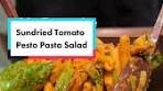 Delicious Roasted Vegetable Pesto Pasta Salad Recipe