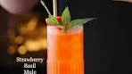 Delicious Strawberry Basil Vodka Mule Cocktail Recipe