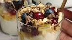 Delicious Yogurt Parfait with Granola Recipe