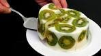 Dessert in 5 minutes just condensed milk and kiwi! Easy kiwi ...