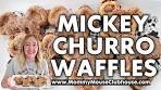 Disney Cruise Churro Mickey Waffles Recipe