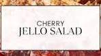 Dive into a bowl of nostalgia with our Cherry Jello Salad! This ...