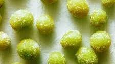 DIY Sour Frozen Grapes