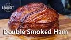 Doesn't get much easier than a Double-Smoked Ham. I fired ...