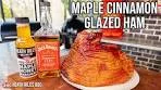 Double-Smoked Maple Cinnamon Glazed Ham | Heath Riles ...