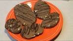 Drizzled Chocolate Shortbread Cookies