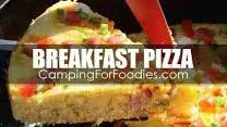 Dutch Oven Breakfast Pizza Camping Recipe