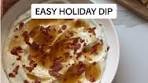 EASIEST & most delicious creamy, cheesy, herby dip to make ...