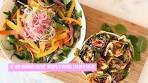 Easy 10-Minute Hummus Veggie Wraps & Salad | Healthy ...