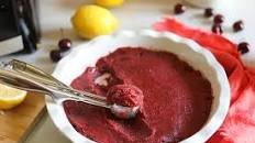 Easy 3 Ingredient Cherry Sorbet [+VIDEO]