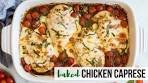 EASY Baked Chicken Caprese: made in one pan! | The ...