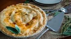 Easy Barbecued Chicken Pot Pie Recipe