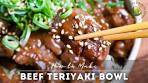 Easy Beef Steak Teriyaki Bowl (10-Minute Recipe)