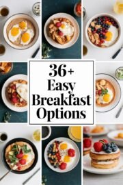 36+ Homemade Breakfast Options That Are Easy to Make and Deliciously Delightful! – easy breakfast options