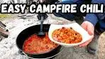 EASY Campfire Chili in a Dutch Oven | Steve's Cowboy Chili
