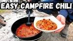 EASY Campfire Chili in a Dutch Oven | Steve's Cowboy Chili