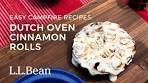 Easy Campfire Recipes: Dutch Oven Cinnamon Rolls