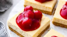 Easy Cherry Cheesecake Bars