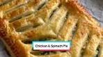 Easy Chicken & Spinach Pie Recipe