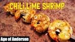 Easy Chili Lime Grilled Shrimp!
