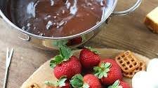 Easy Chocolate Caramel Fondue Recipe