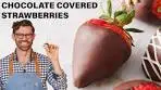 Easy Chocolate Covered Strawberries