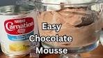 Easy Chocolate Mousse made with Carnation Sweetened ...