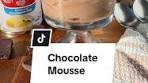 Easy Chocolate Mousse Recipe for Thanksgiving