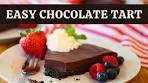 EASY Chocolate Tart | Just 6 Ingredients! So Impressive!