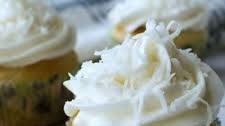 Easy Coconut Cupcakes with Coconut Buttercream Frosting