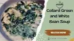Easy Collard Green, White Bean, and Ham Hock Soup