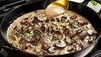 Easy Creamy Garlic Beef and Mushroom Recipe! Cheaper ...