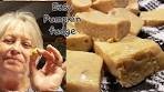 Easy, creamy, Pumpkin pie Fudge!