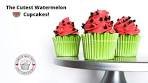 Easy DIY WATERMELON CUPCAKES | The CUTEST ...