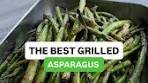 Easy Grilled Asparagus with Lemon-Garlic Marinade Prep ...
