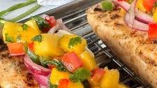Easy Grilled Fish and Mango Salsa Recipe