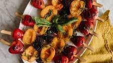 Easy Grilled Summer Fruit Skewers