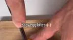 Easy healthy egg bites ! Calories: 97 protein: 15.5 carbs:1 fat: 2
