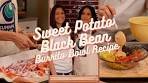 Easy Healthy Recipes | Sweet Potato Black Bean Burrito Bowl